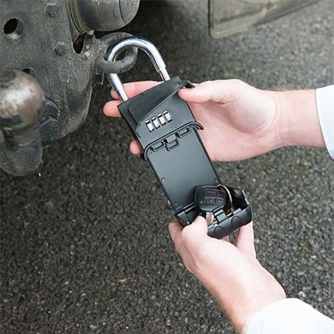 Boite à clé à combinaison avec anse 187 x 65 x Ø 11,5 mm